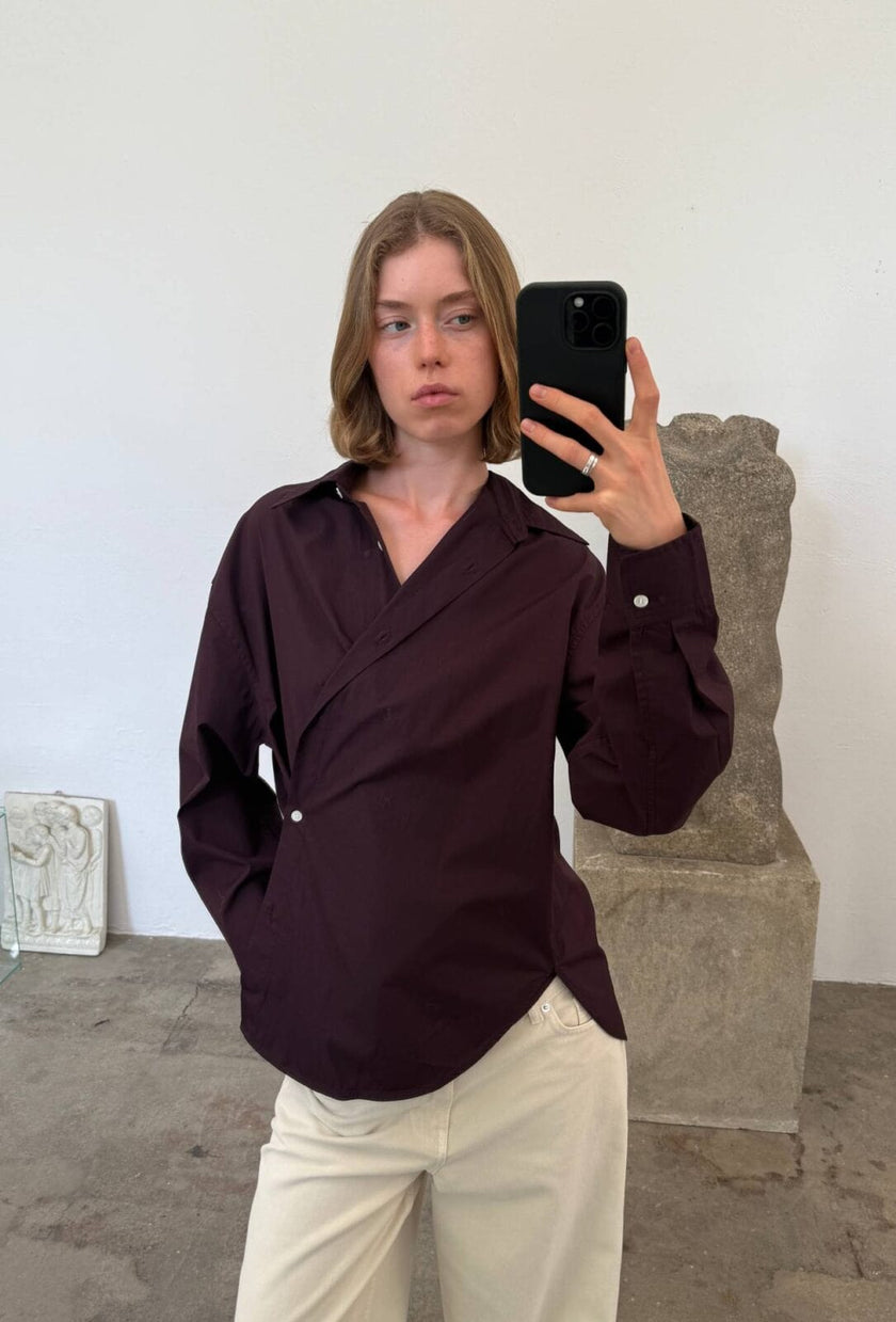Daimi Shirt in Bordeaux