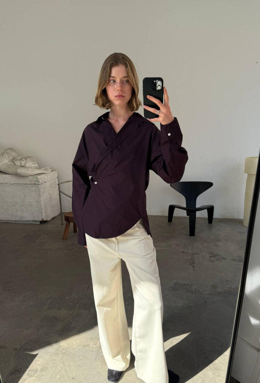 Daimi Shirt in Bordeaux