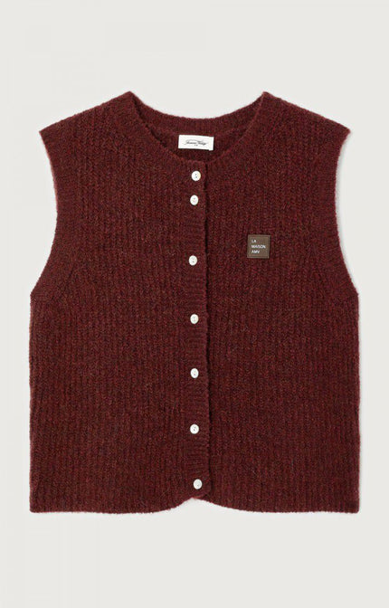 East Gilet in Acerola Chine