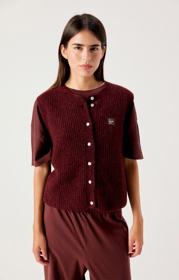 East Gilet in Acerola Chine