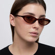 Oza in Maroon Brown