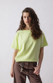 Fizvalley T-shirt in Limelight Vintage