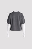 Feline Top in Anthracite