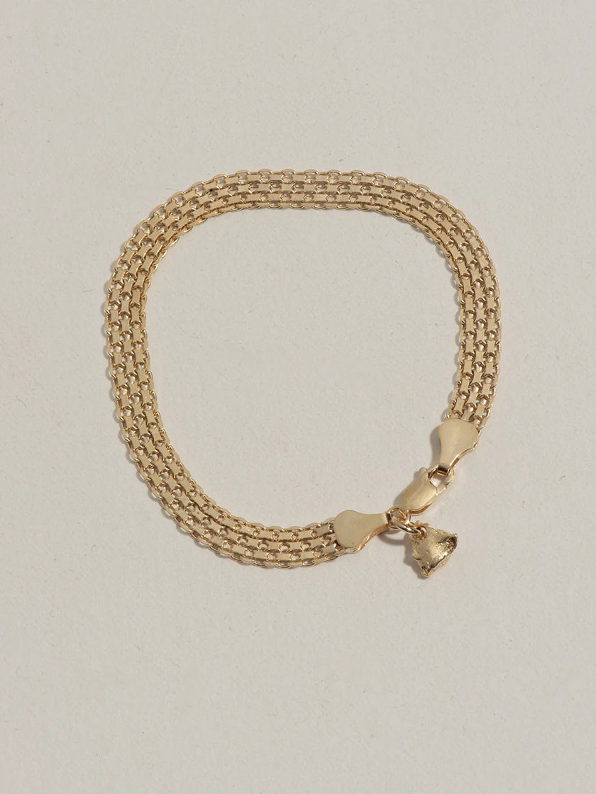 For My Hand Bracelet in Gold Plated