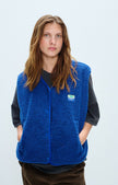 Hoktown Sleeveless Vest in Indigo