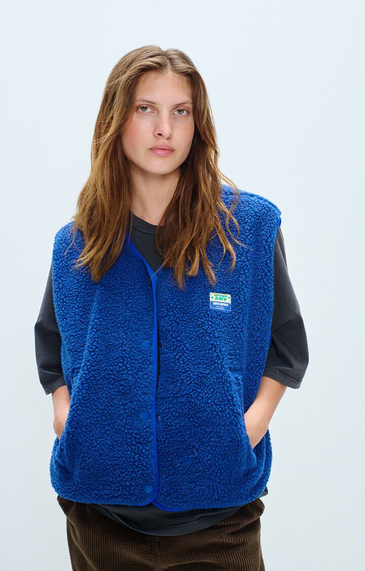 Hoktown Sleeveless Vest in Indigo