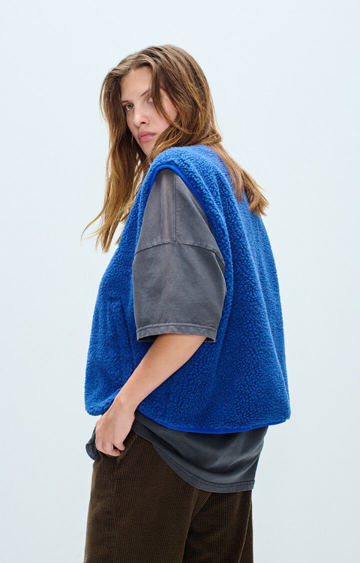 Hoktown Sleeveless Vest in Indigo