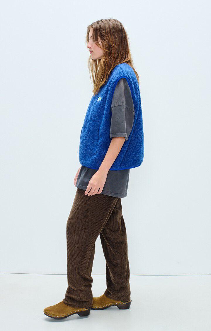 Hoktown Sleeveless Vest in Indigo