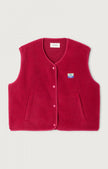 Hoktown Sleeveless Vest in Magenta