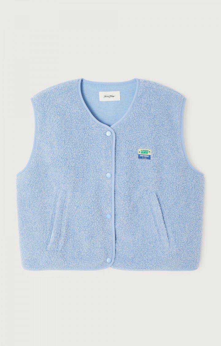 Hoktown Sleeveless Vest in Givre Chine