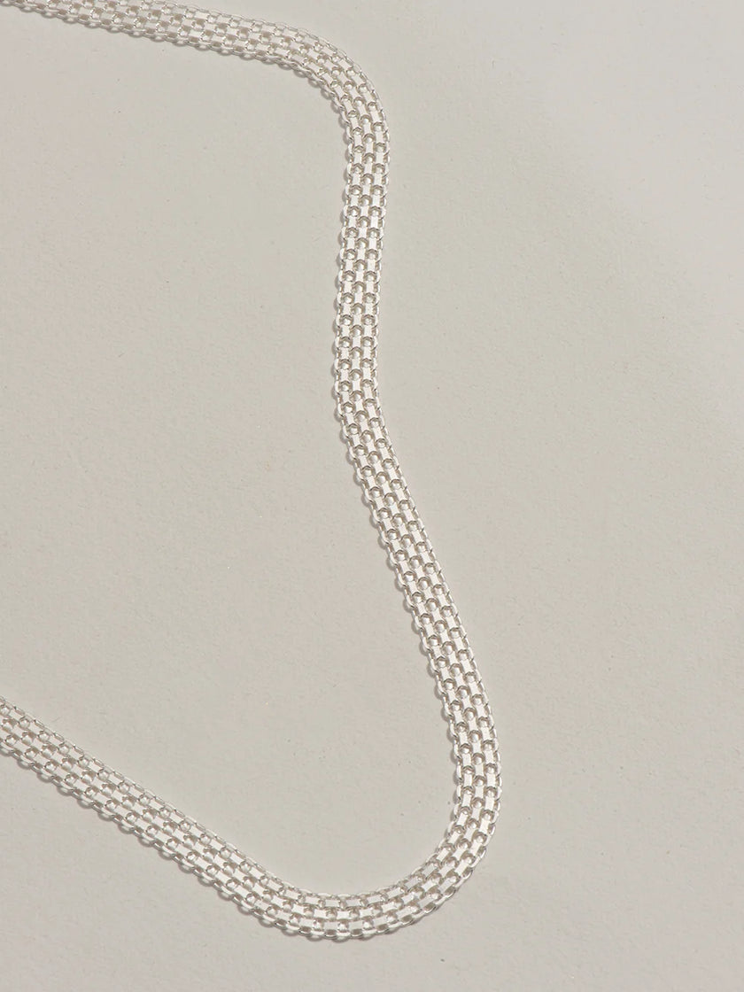 Hold Me Close Necklace in Sterling Silver