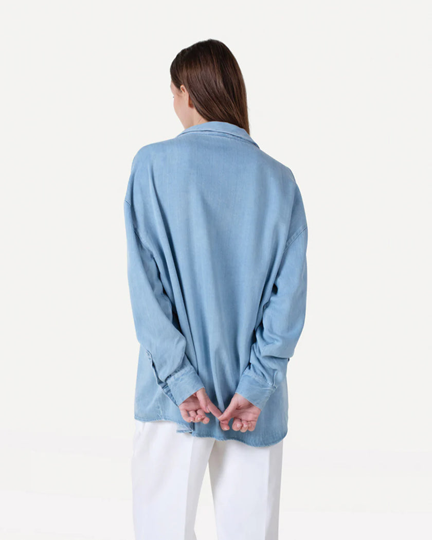 Boisy Shirt in Light Blue