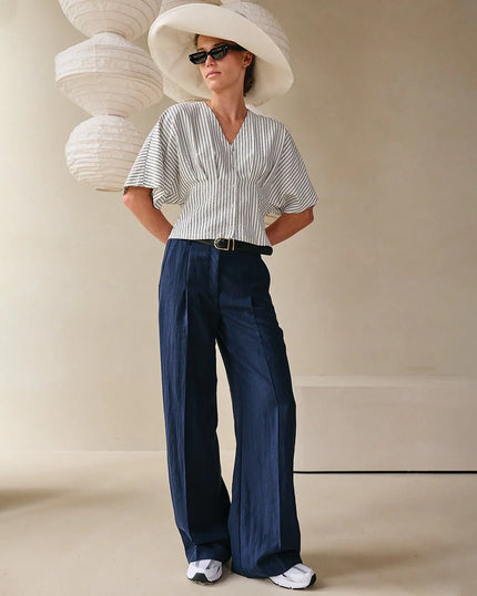 Cila Shirt Naval Stripe