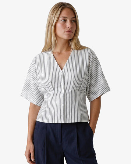 Cila Shirt Naval Stripe