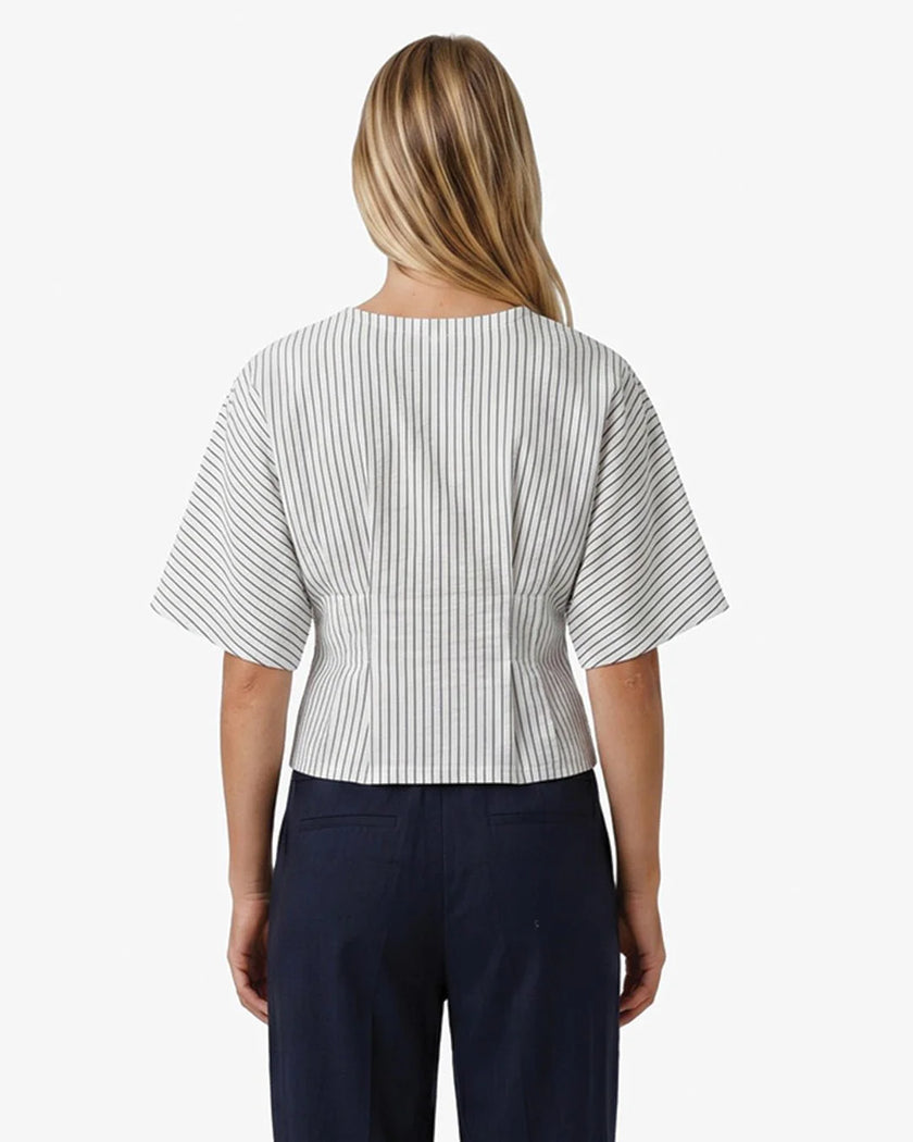 Cila Shirt Naval Stripe