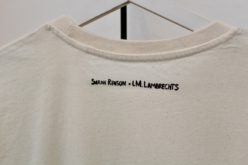 T-shirt Sarah Renson x LM. Lambrechts Blue