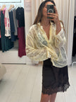 Antaz Flower Shirt in Vanille