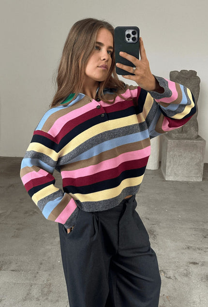 Jisse Polo Multi Knit
