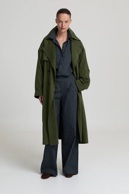 Jayden Trenchcoat in Khaki