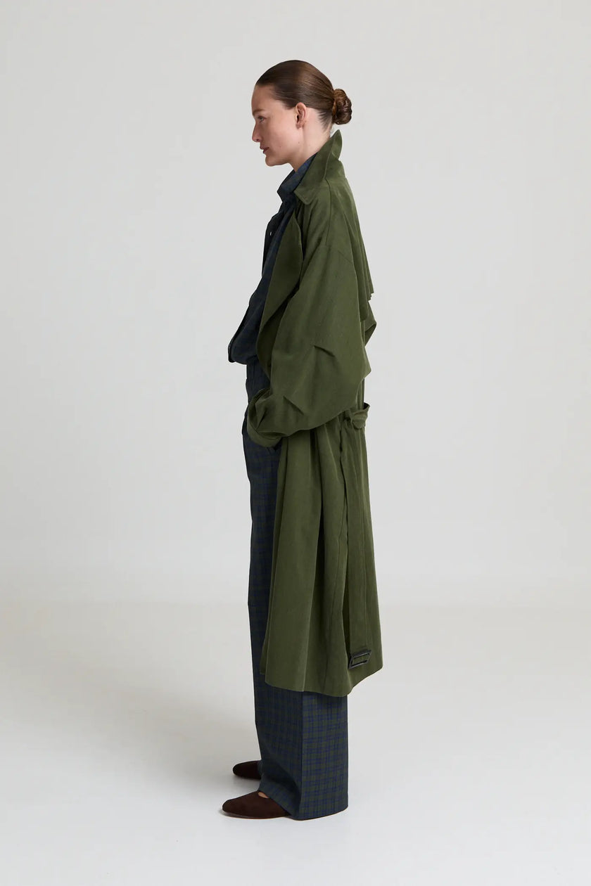 Jayden Trenchcoat in Khaki