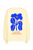 No Rain No Flowers Oversized Sweater in Butter