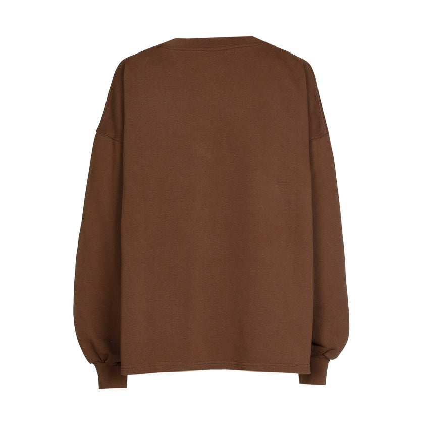 LN Sweater in Washed Cacao