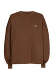 Waves Sweater in Washed Cacao