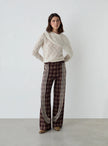 Parker ecru Textured Knit