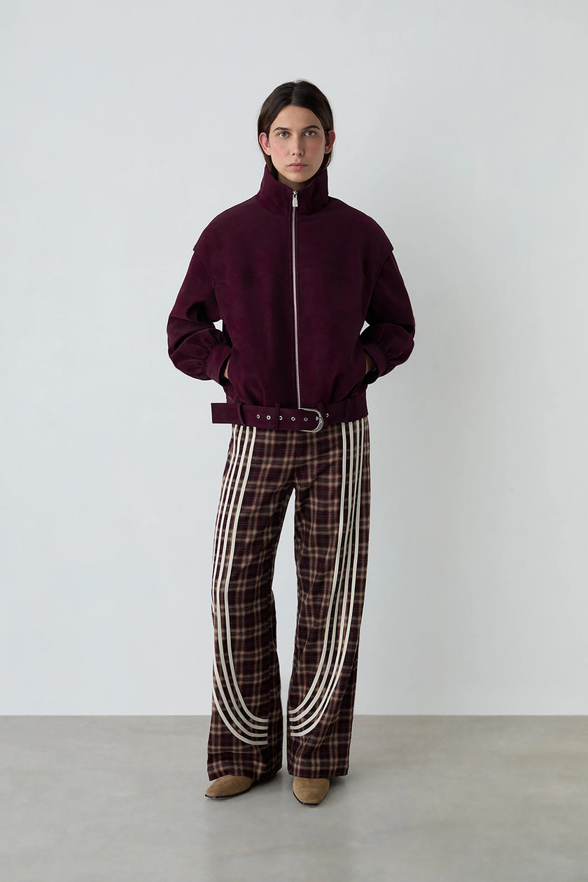 Zion Squared Pants in Brown