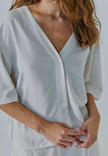 Linne Shirt in Beige