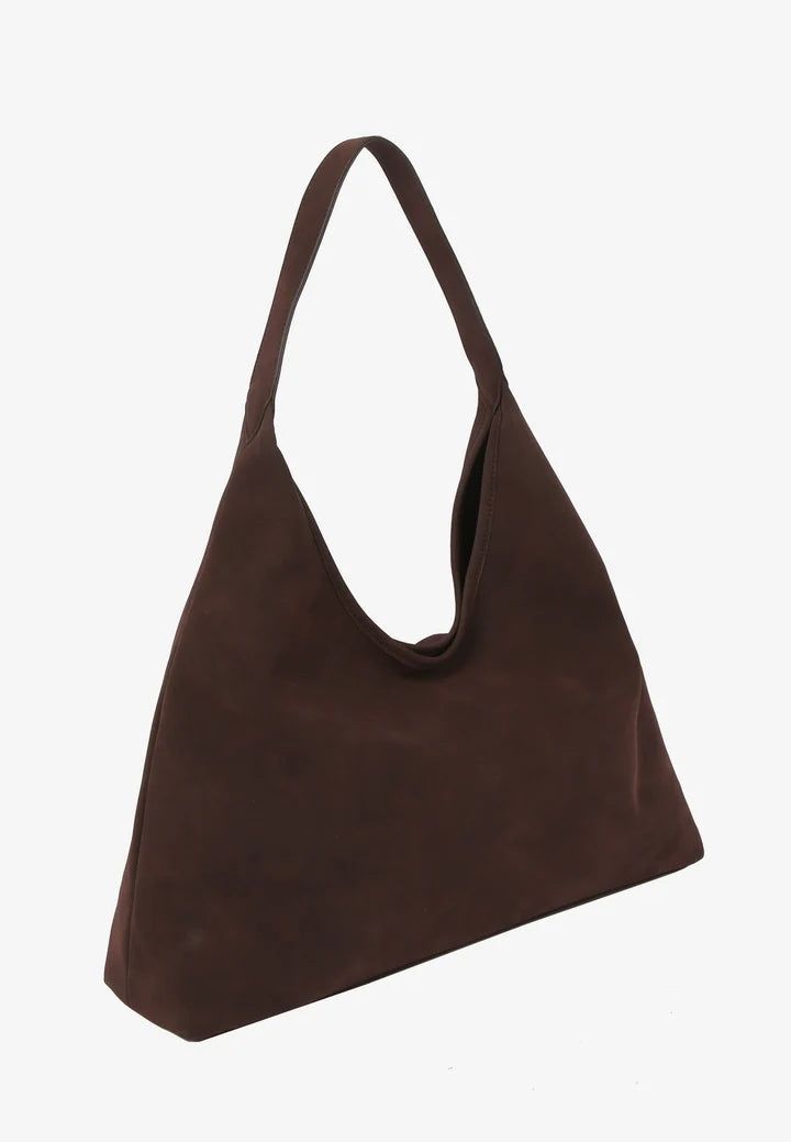 Lola Brush Bag in Umber Brown