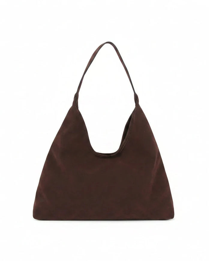 Lola Brush Bag in Umber Brown