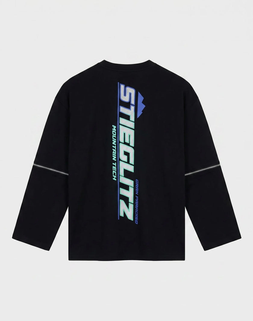Mare Wide skate Longsleeve in Black