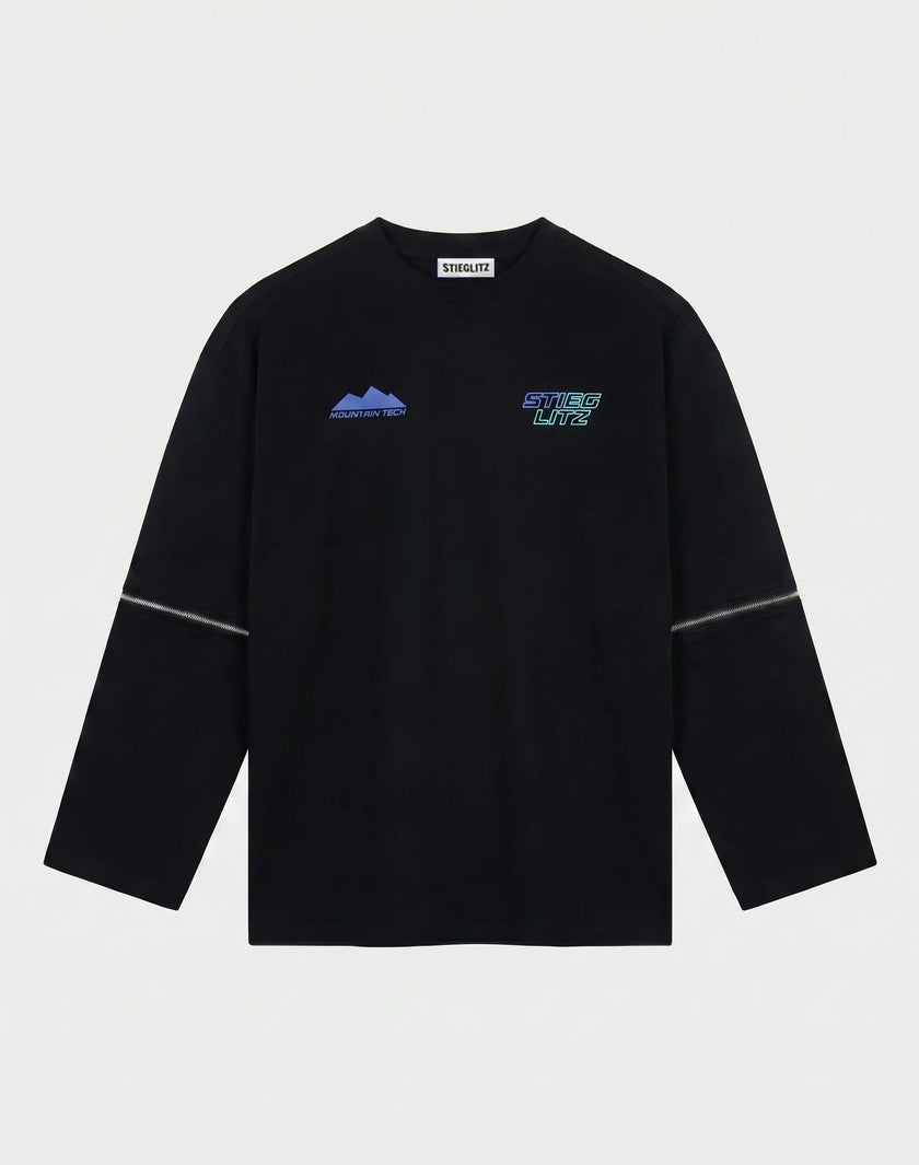 Mare Wide skate Longsleeve in Black