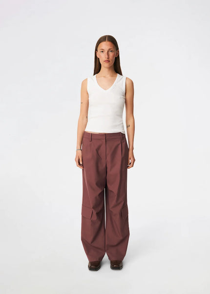 Deannemd pants in Rose Brown