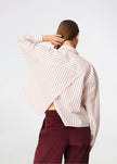 Dilanmd Stripe Shirt in Rose Stripe