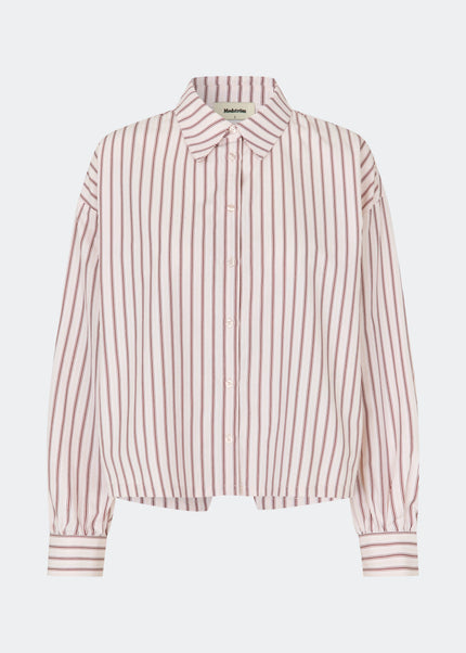 Dilanmd Stripe Shirt in Rose Stripe