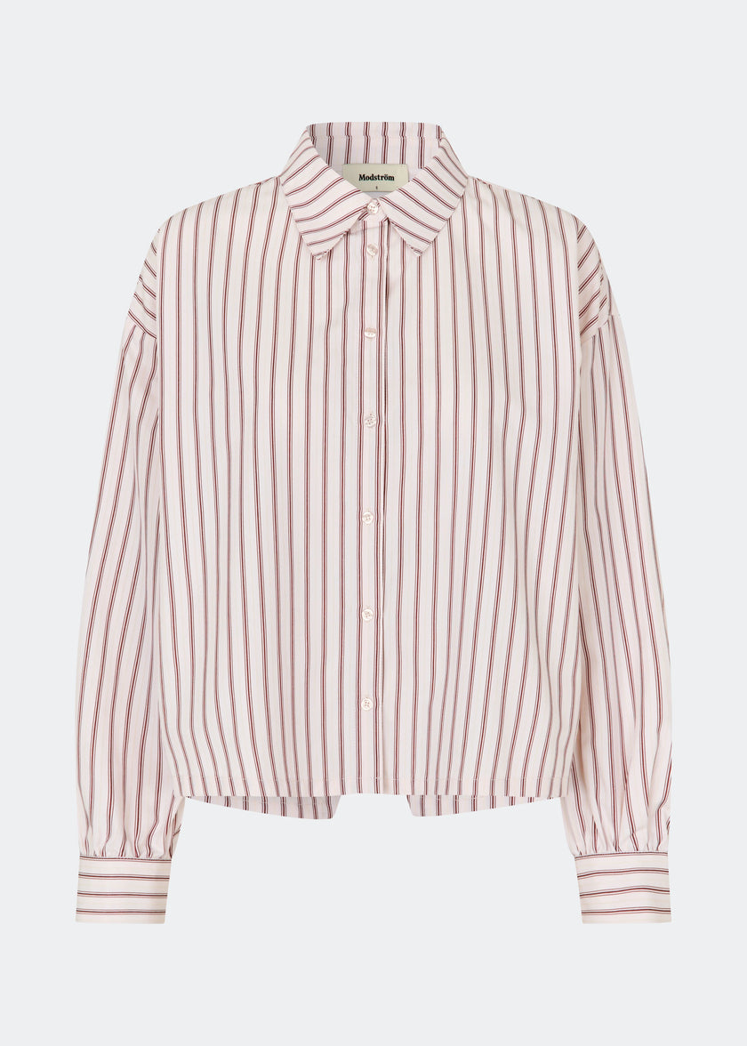 Dilanmd Stripe Shirt in Rose Stripe