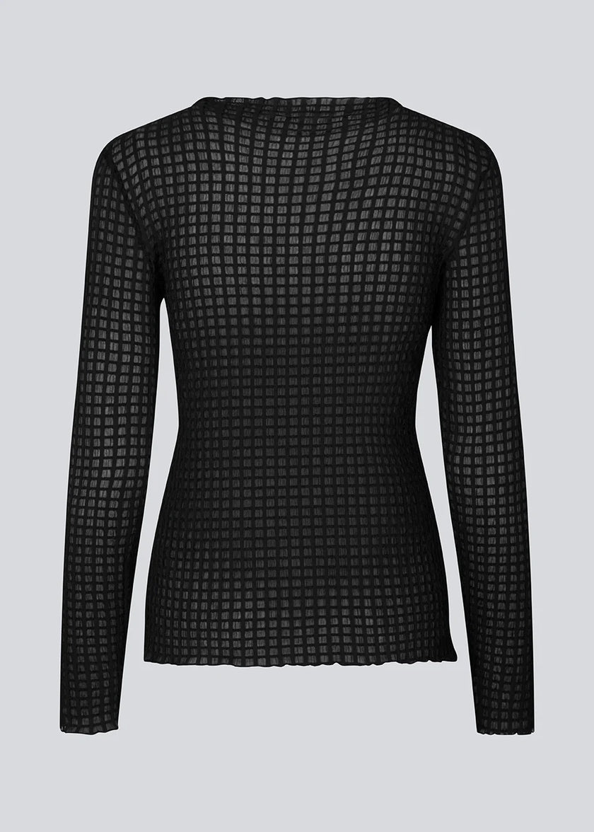 Genifer MD Top in Black