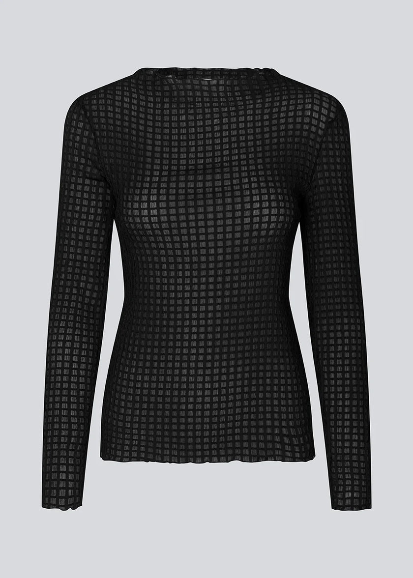 Genifer MD Top in Black