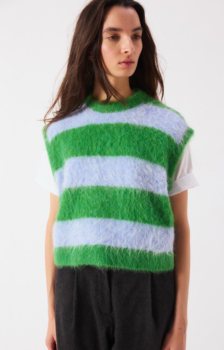 Womens Sweater Niby Coriander Stripes