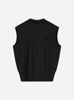 Nika Scarf Top in Black