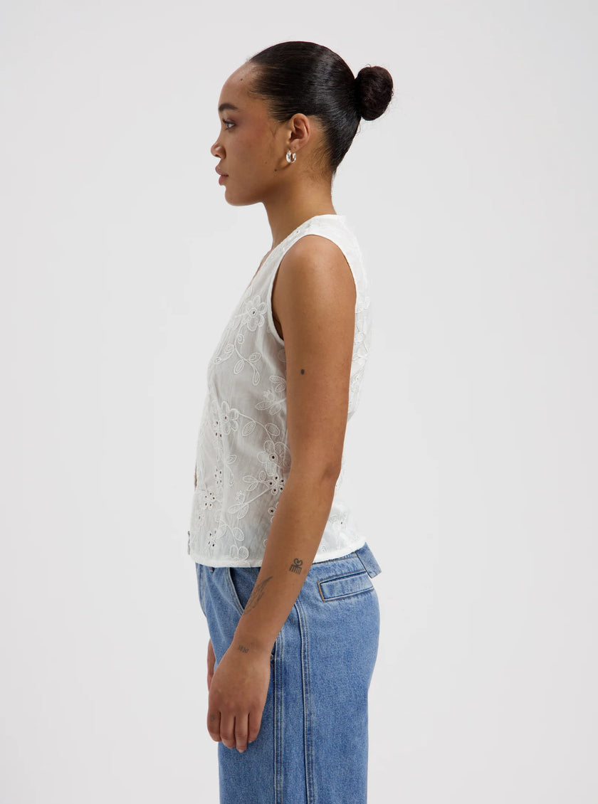 Heidi Top in White