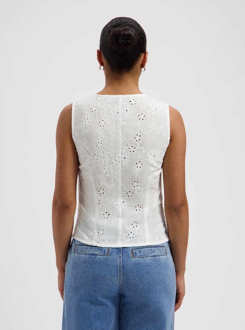 Heidi Top in White