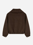 Mikkie Wool Bomber in Brown