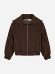 Mikkie Wool Bomber in Brown