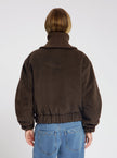 Mikkie Wool Bomber in Brown