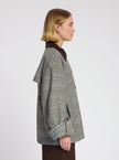 Jenny Check Jacket in Light Grey