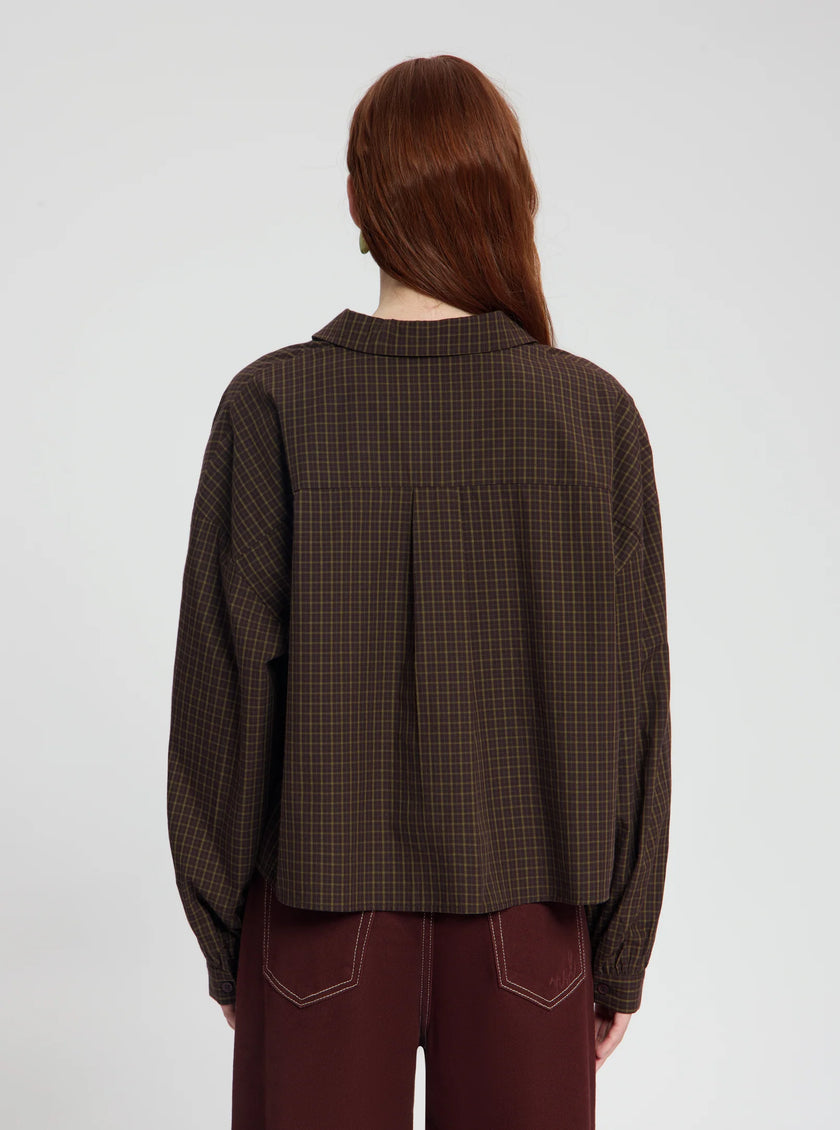 Liv Blouse in Brown