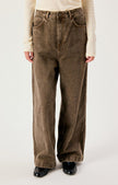 Oshow Loose-fit Jeans in Stone Brown